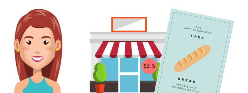 Price Jenny can buy bread for - $2.5